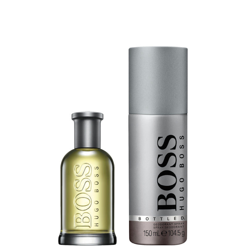 Boss Bottled Eau de Toilette Confezione 50 ML Eau de Toilette + 150 ML Deodorante Spray