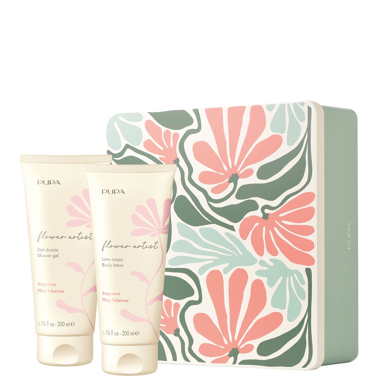 Flower Artist Gel Doccia + Latte Corpo Flirty Tuberose