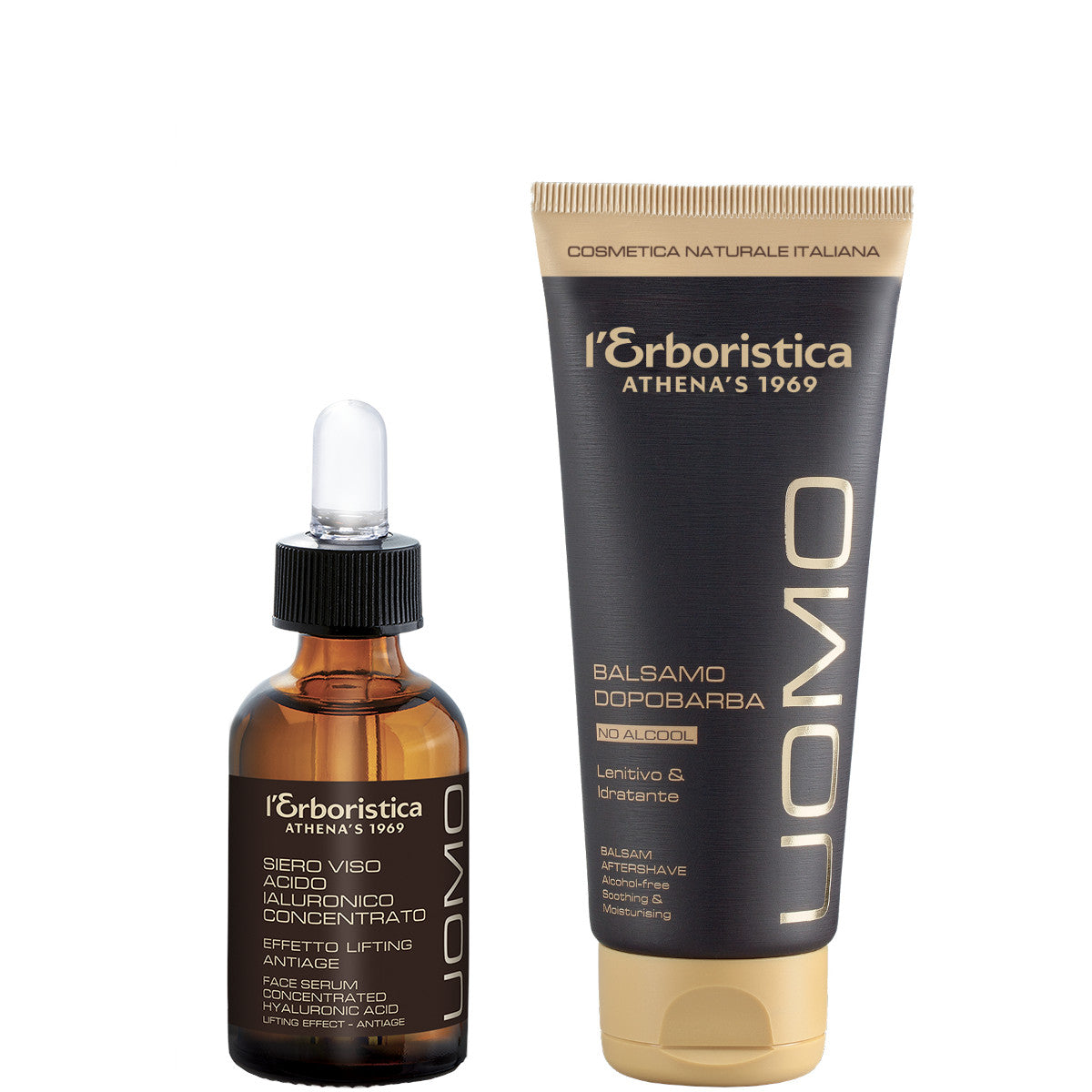 L’Erboristica Siero Viso Acido Ialuronico UOMO Confezione