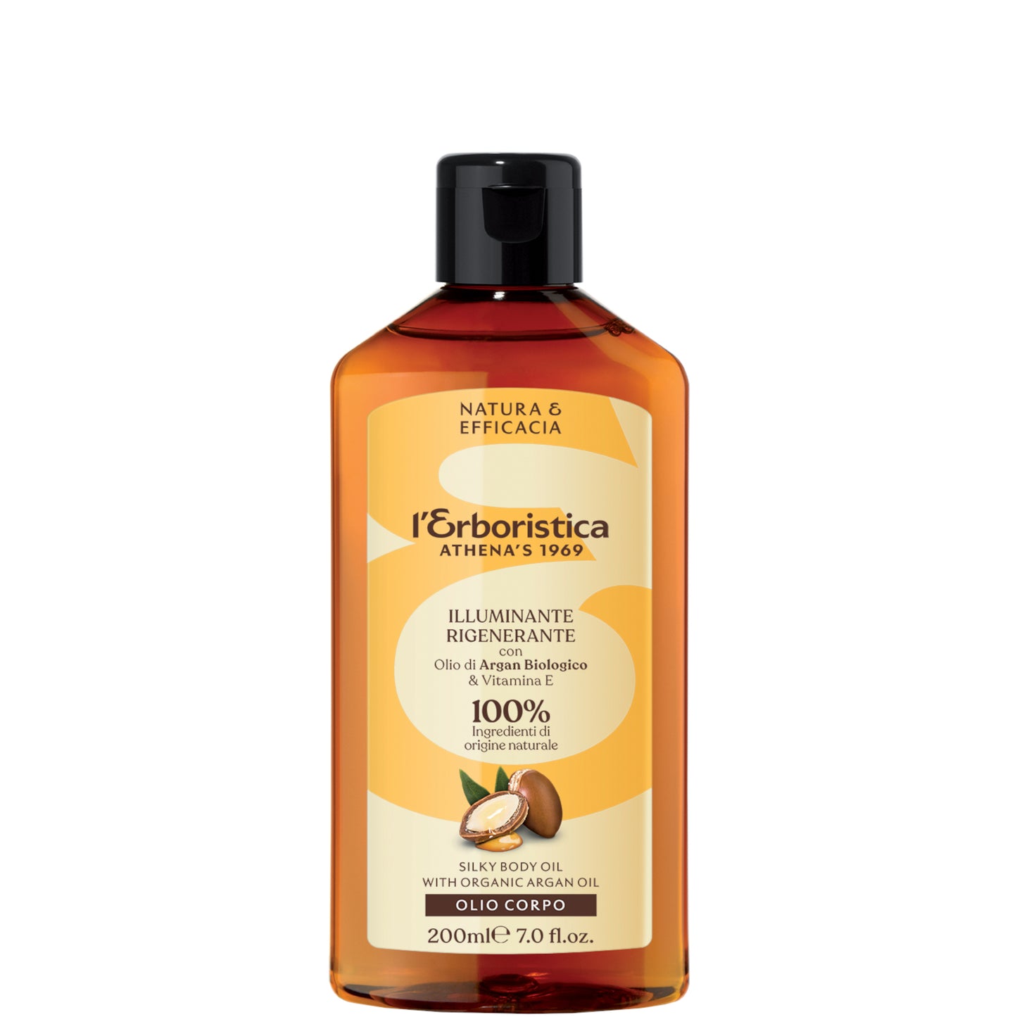 L'Erboristica Olio di Argan Biologico e Vitamina E Olio Corpo