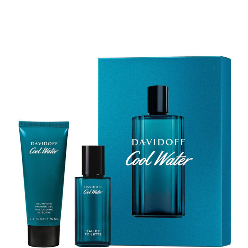 Cool Water Confezione 40 ML Eau de Toilette + 75 ML Shower Gel