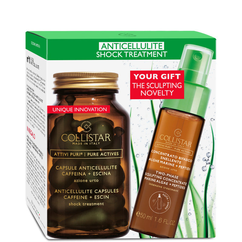 Attivi Puri capsule anticellulite 14 cps + Attivi Puri Concentrato Bifasico Snellente 14 Capsule + 50 ML Bifasico
