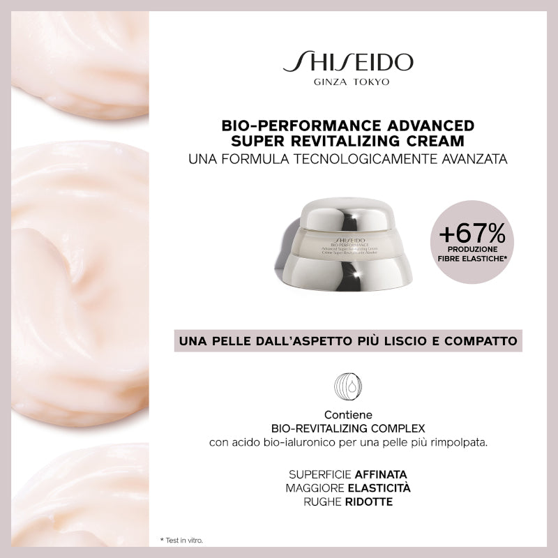 Bio-Performance Advanced Super Revitalizing Cream Confezione 50 ML Crema Viso Giorno + 15 ML Detergente Viso + 30 ML Lozione Viso + 10 ML Siero Viso + 3 ML Siero Contorbo Occhi
