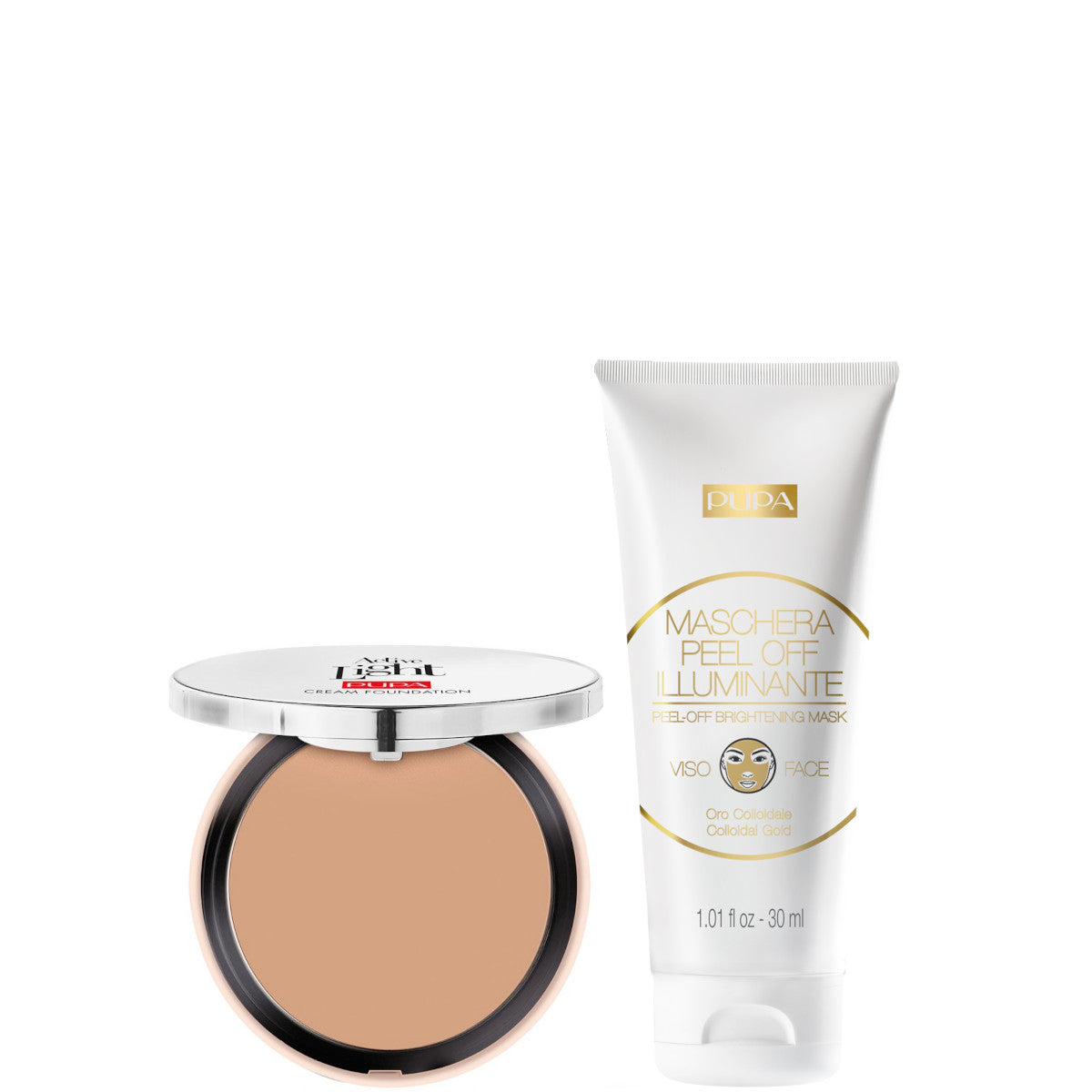 Kit Viso Perfetto Active Light Cream Foundation* 050 Sand