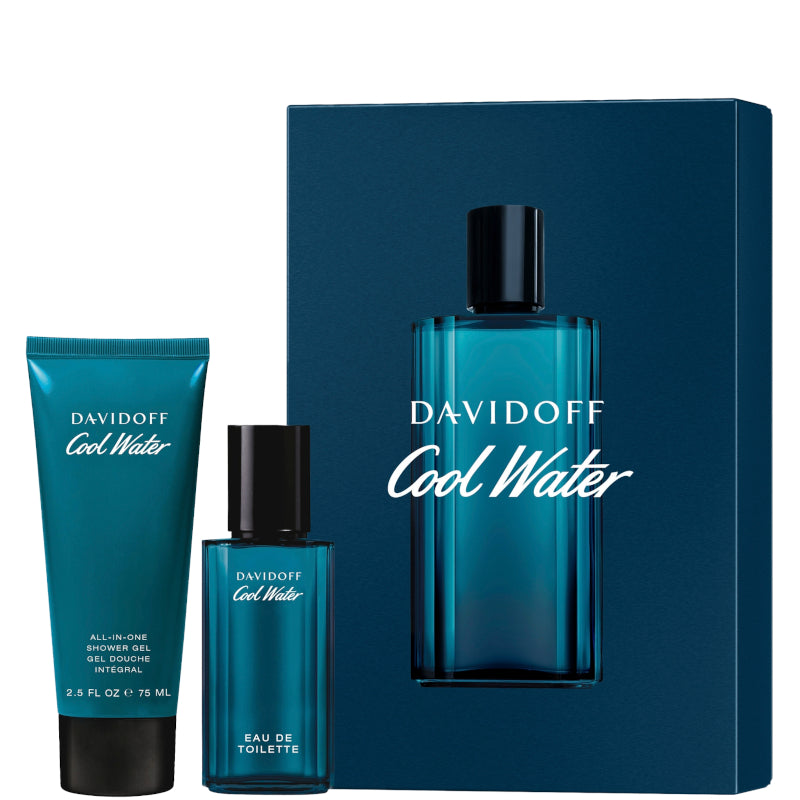 Cool Water Eau de Toilette Confezione 40 ML Eau de Toilette + 75 ML Shower Gel