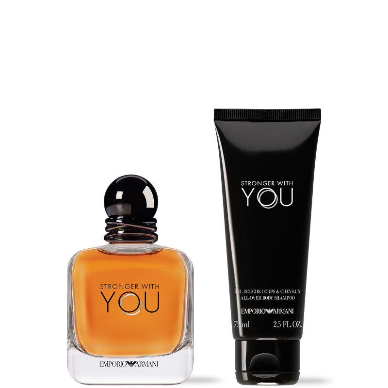 Emporio Armani Stronger With You Confezione 50 ML Eau de Toilette + 75 ML Shower Gel