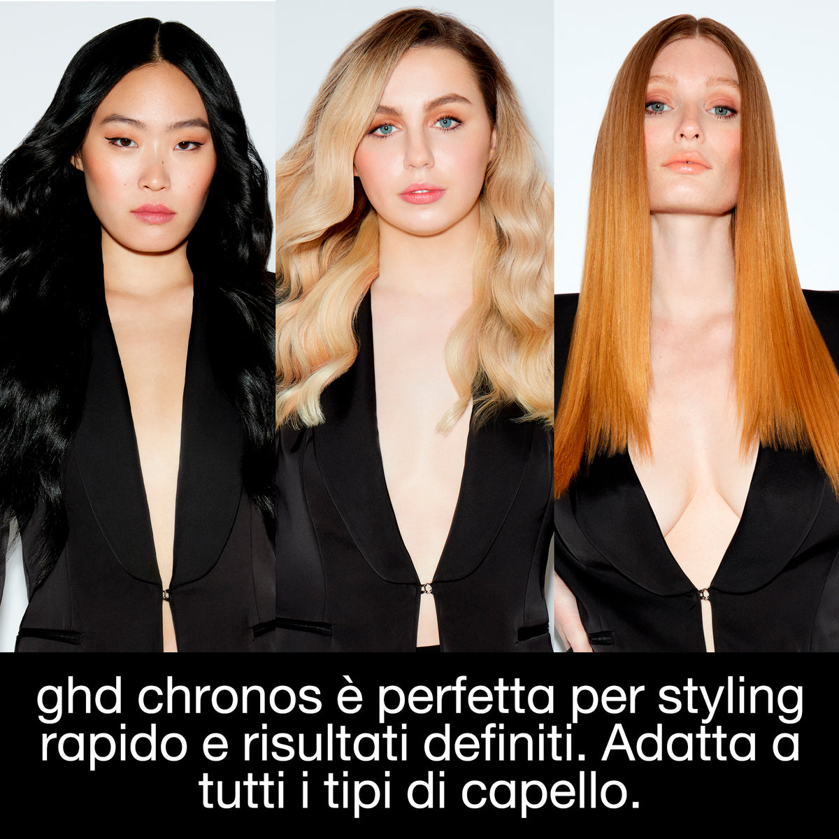 ghd Chronos styler - piastra per capelli bianca