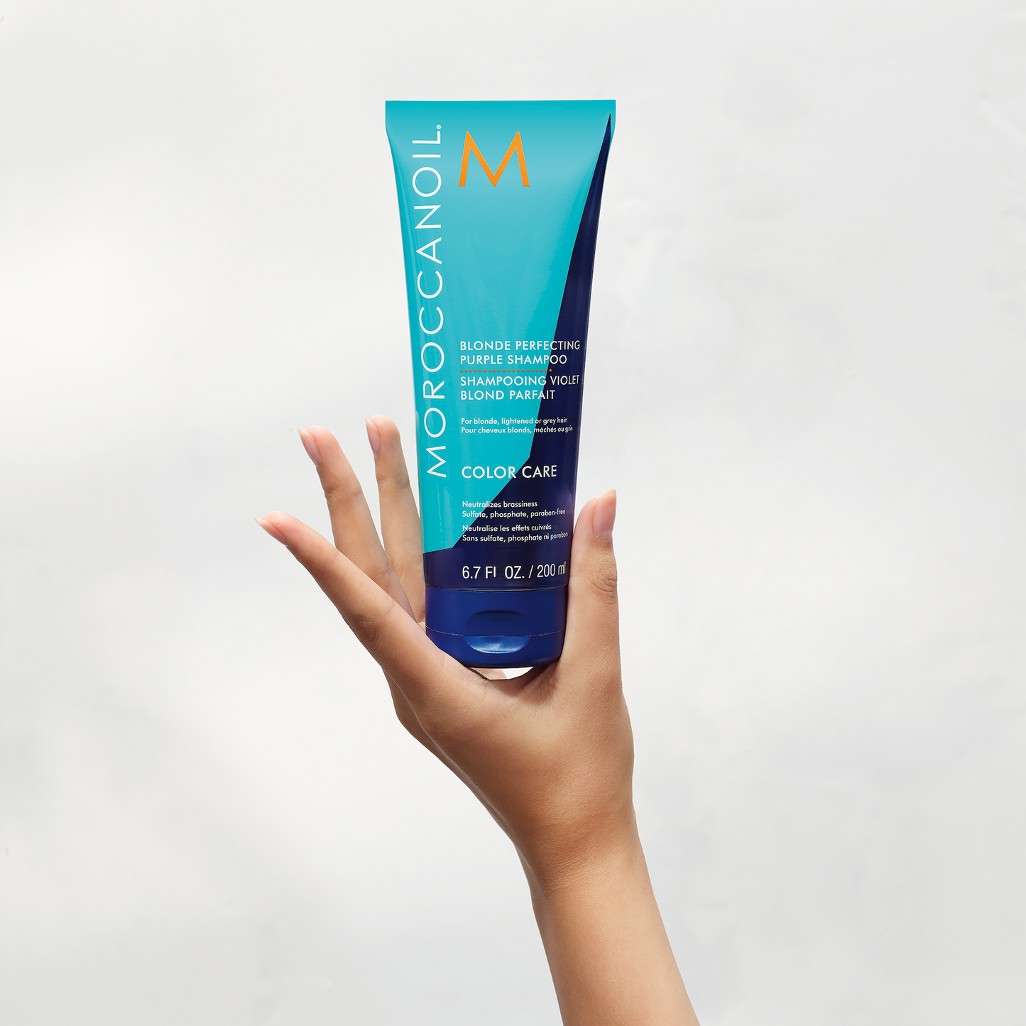 Moroccanoil Blonde Perfectiong Purple Shampoo