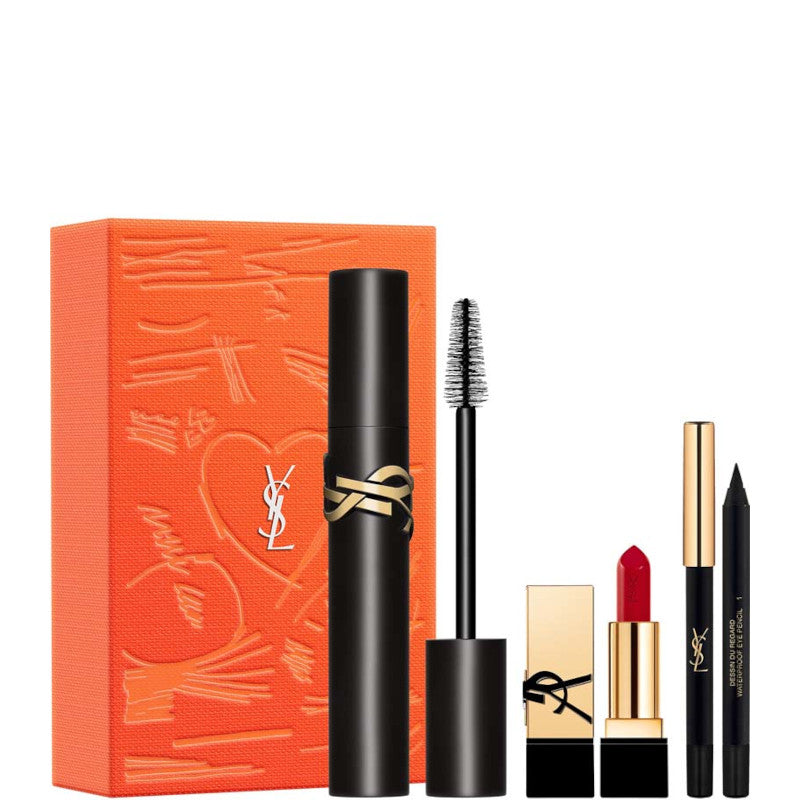 Mascara Lash Clash Set - Cofanetto Occhi Mascara Lash Clash 9ml + Mini Matita 0,8gr + Mini Rossetto 2gr.