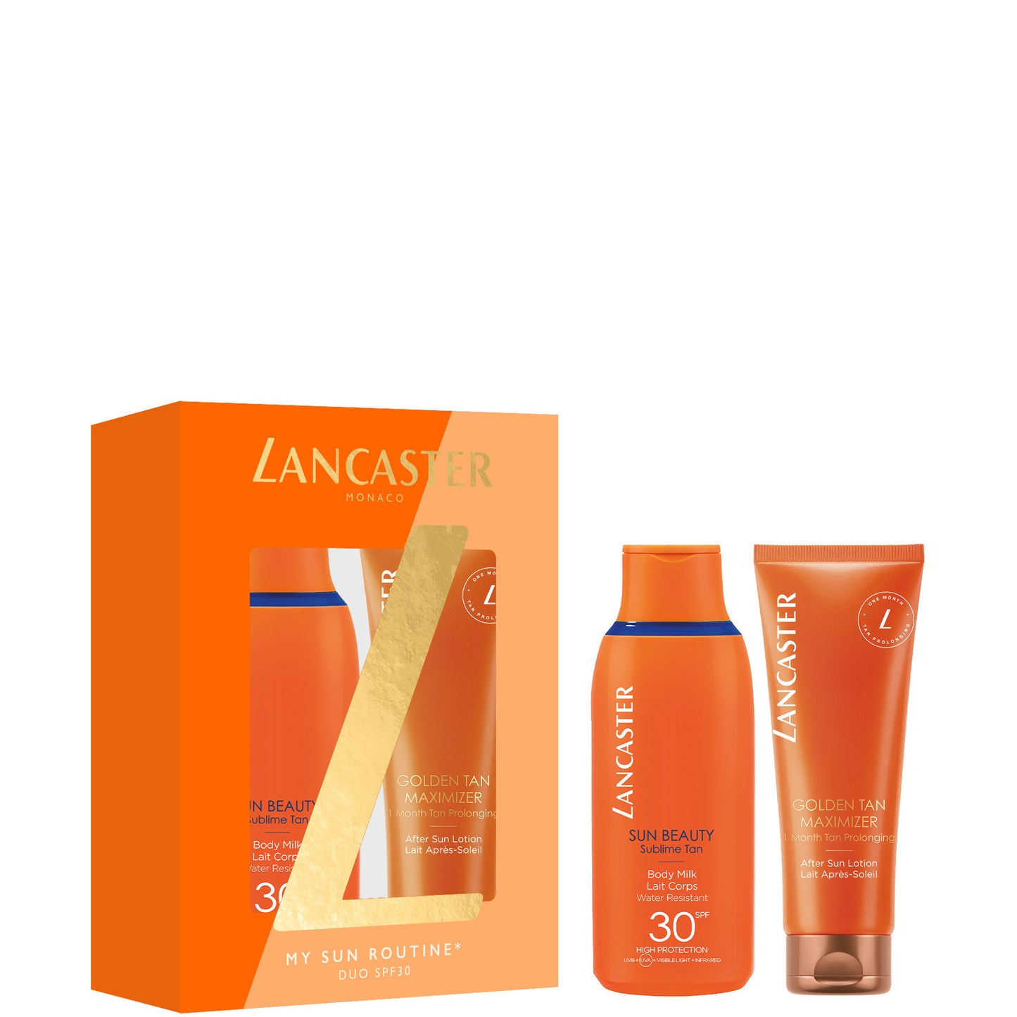 Sun Beauty Sublime Tan Body Milk SPF 30 + Golden Tan Maximizer