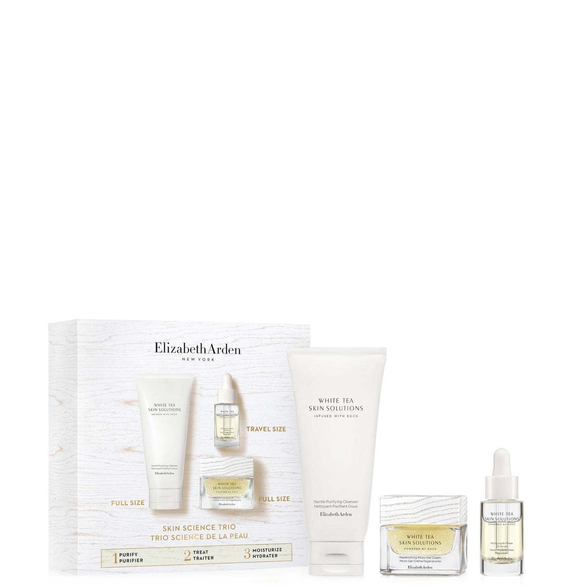 White Tea Skin Solutions Replenishing Micro-Gel Cream Confezione