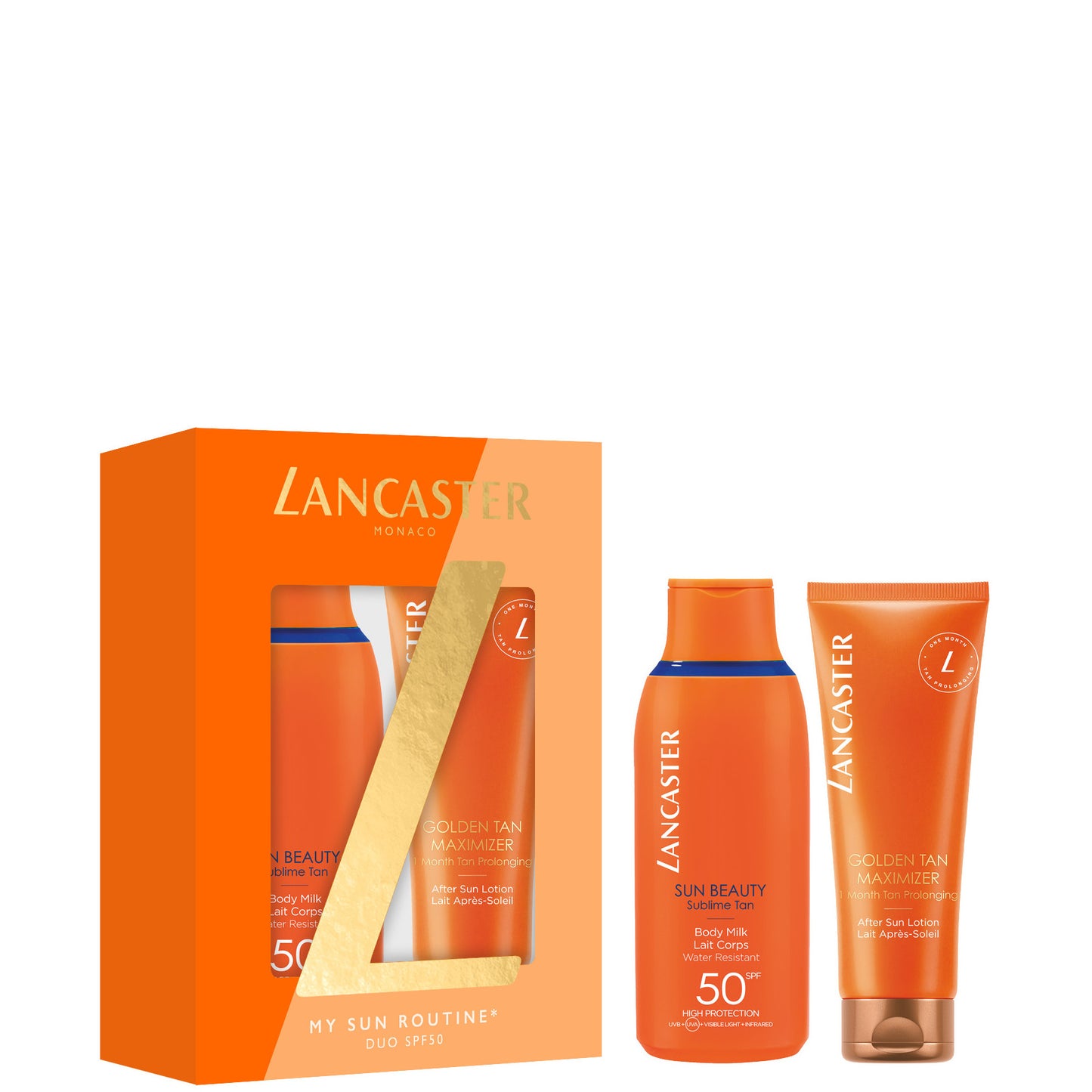 Sun Beauty Sublime Tan Body Milk SPF 50 + Golden Tan Maximizer