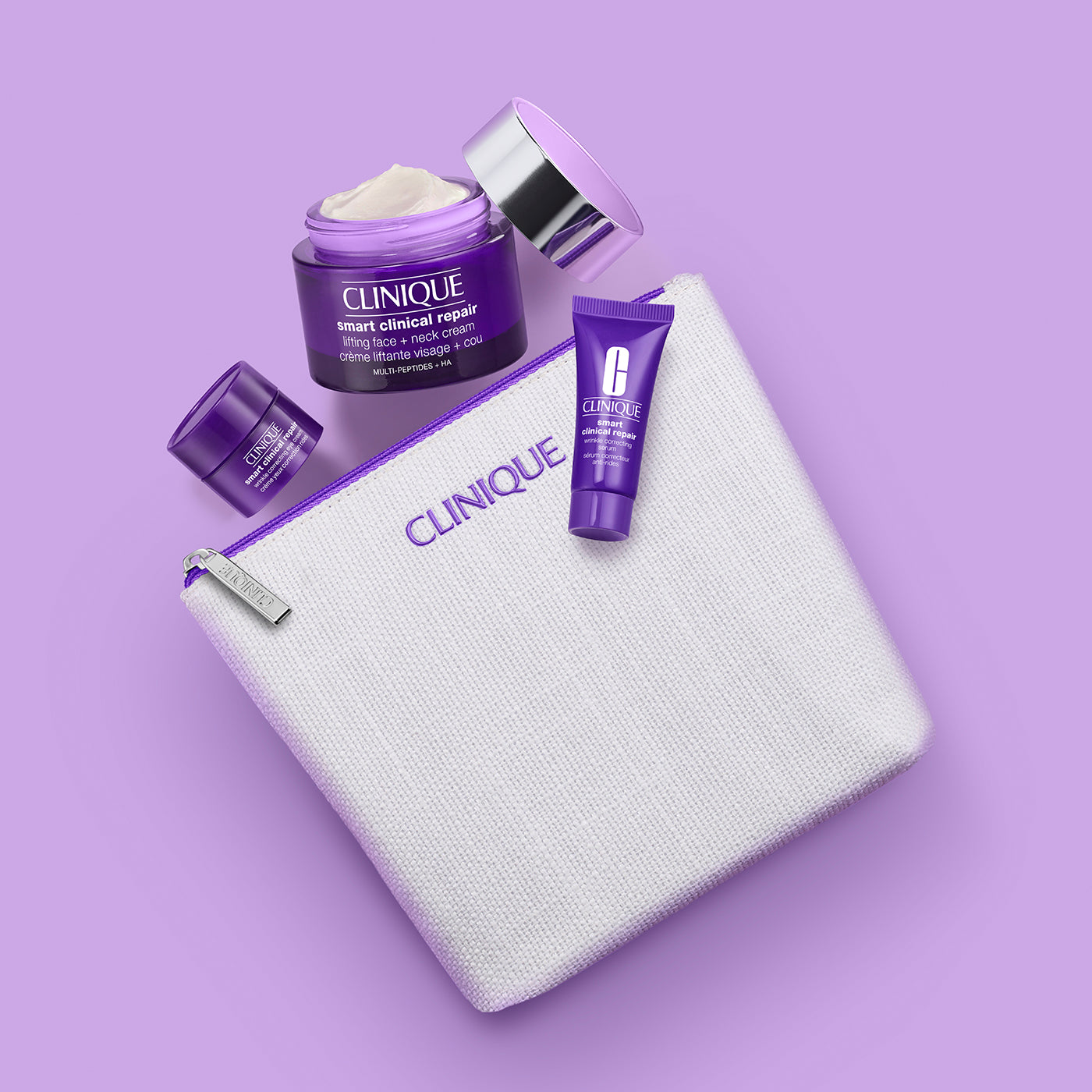 Clinique Smart Clinical Repair Lifting Face + Neck Cream Confezione