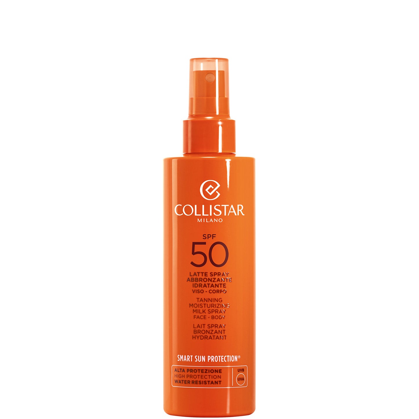 Latte Spray Abbronzante Idratante Viso Corpo SPF 50