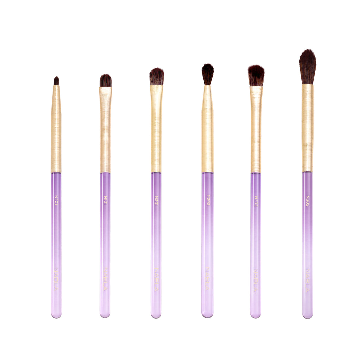 NABLA Amethyst Detail Eye Brush Set