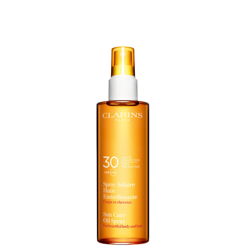 Spray Solaire Huile Embellissante UVA/UVB 30 - Olio Solare Spray Corpo e capelli SPF 30 150 ML
