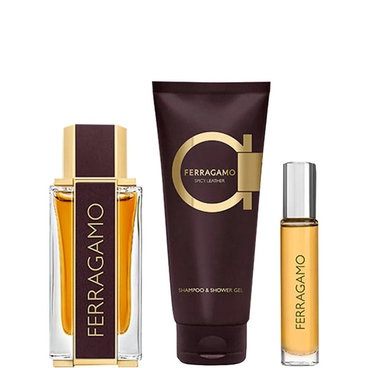 Ferragamo Spicy Leather Confezione