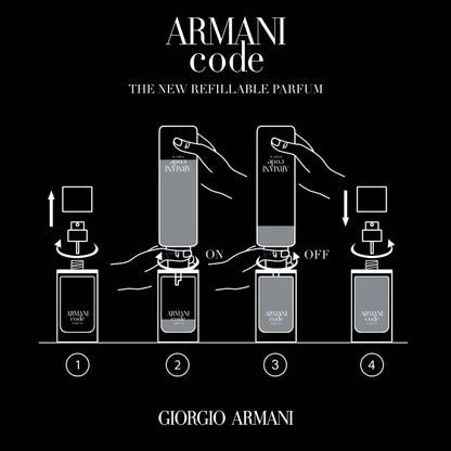 Armani Code Homme Parfum 150 Ricarica