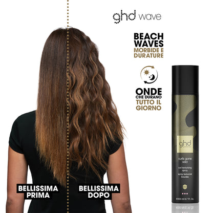 ghd curls gone wilde - spray capelli