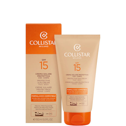 Crema Solare Protettiva Viso / Corpo SPF 15 150 ML