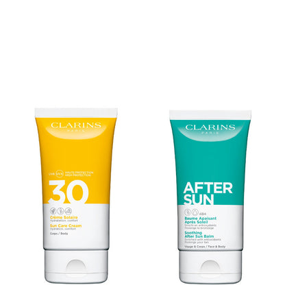 Crème Solaire SPF 30 + After Sun Confezione SUN TRAVEL 75 ML Crema Corpo SPF 30 + 75 ML Balsamo Doposole