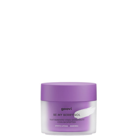 Goovi Be My Berrynol trattamento Viso Overnight con Biopeptidi 50 ML