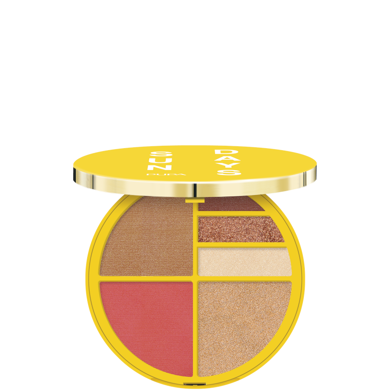 Face & Eyes Waterproof Palette - Sun Day