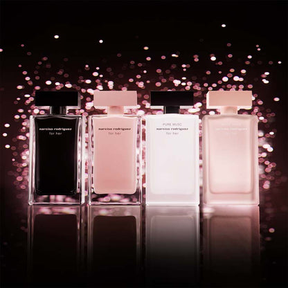 Narciso Rodriguez For Her EDT Confezione 50 ML Eau de Toilette + 50 ML Body Lotion + 50 ML Shower Gel