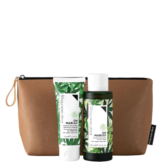 kit Oh Mariju! 100 ML Olio Viso & Corpo + 75 ML Crema Viso & Corpo