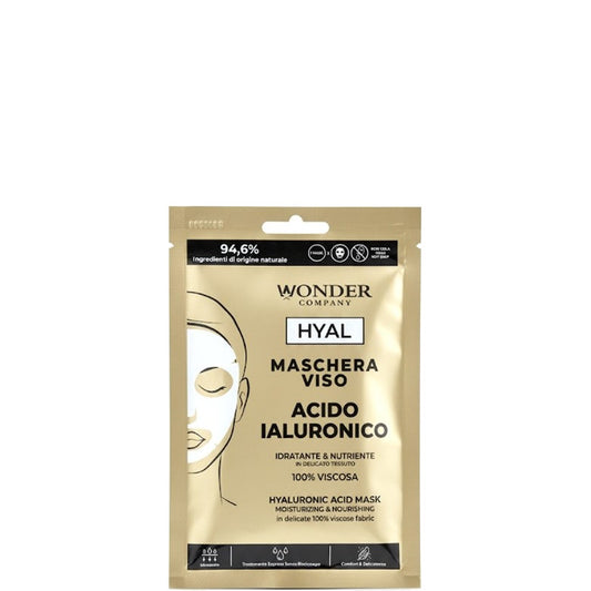 Hyal Maschera Viso Acido Ialuronico