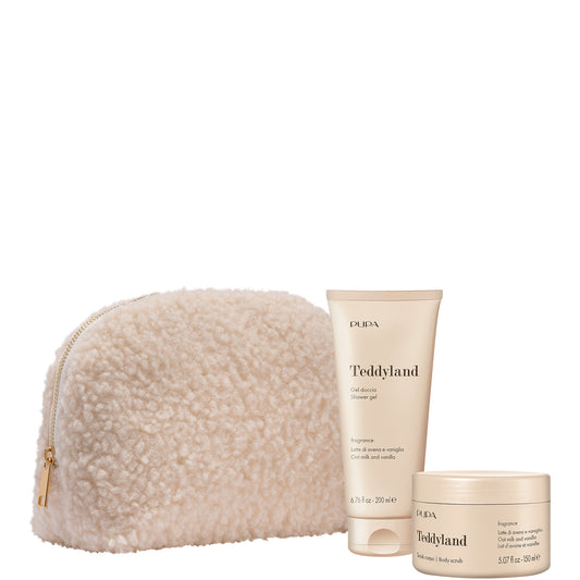 Teddyland Gel Doccia + Scrub Corpo Latte di Avena e Vaniglia