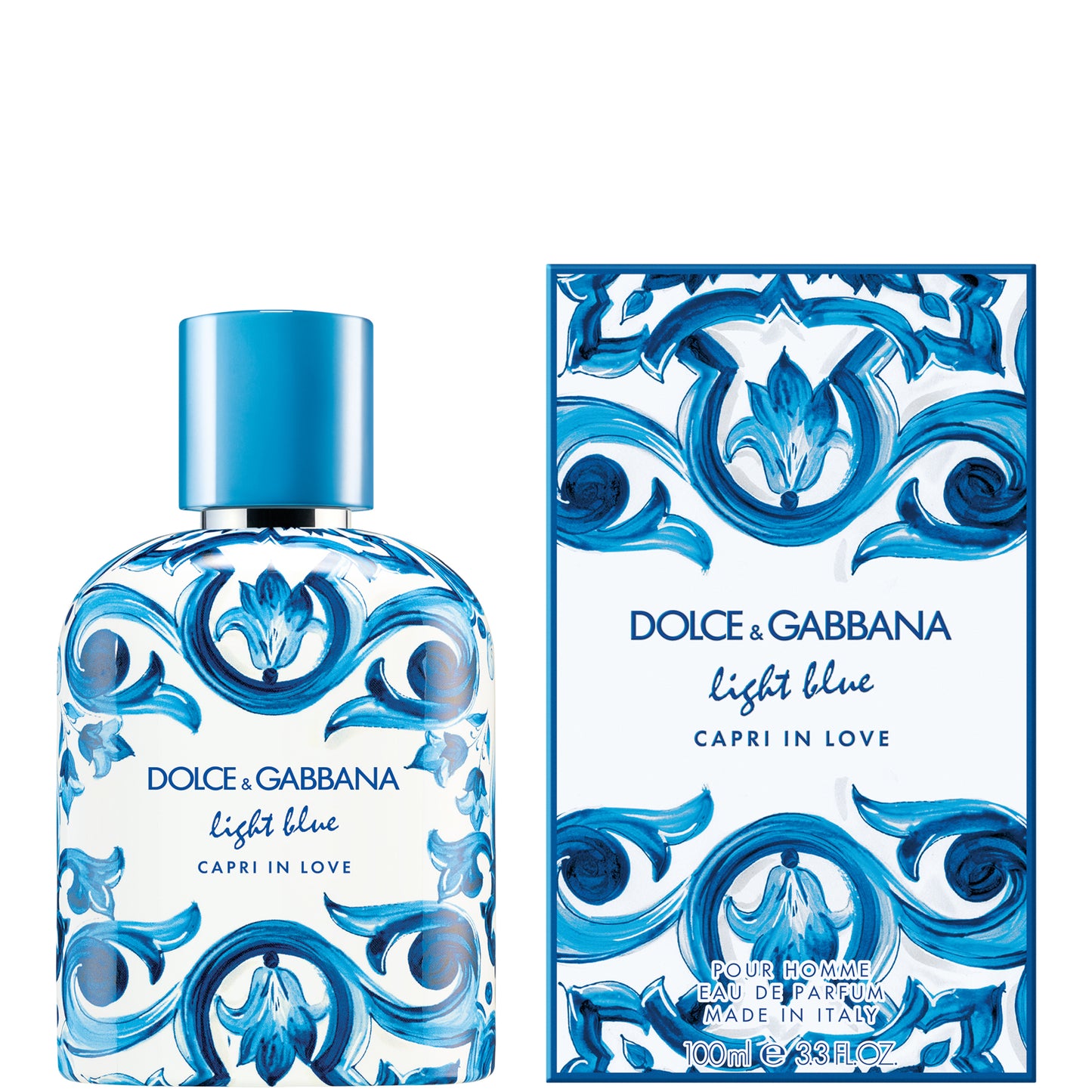 Light Blue Capri In Love Pour Homme Eau de Parfum New