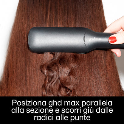 ghd Max - piastra per capelli nera