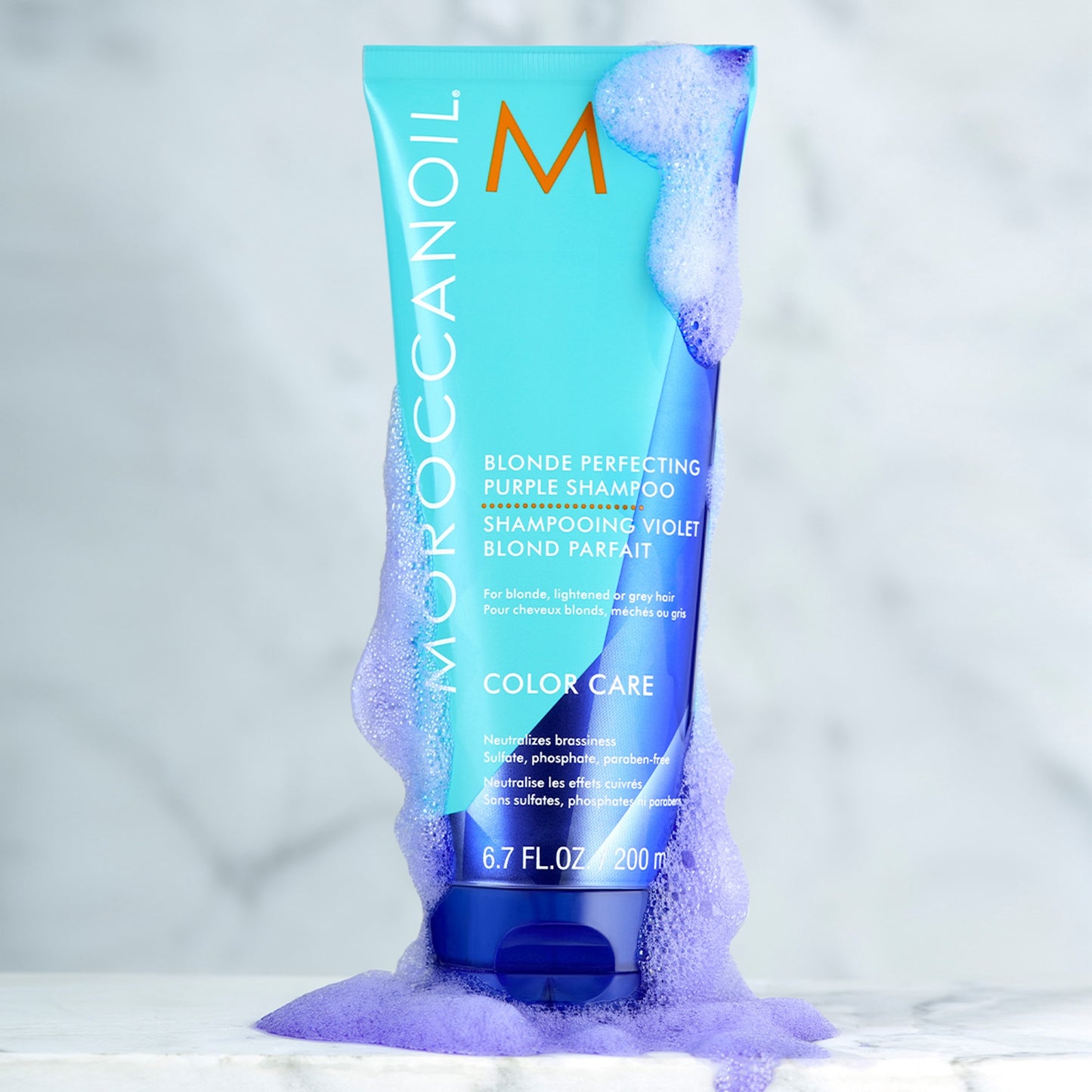 Moroccanoil Blonde Perfectiong Purple Shampoo
