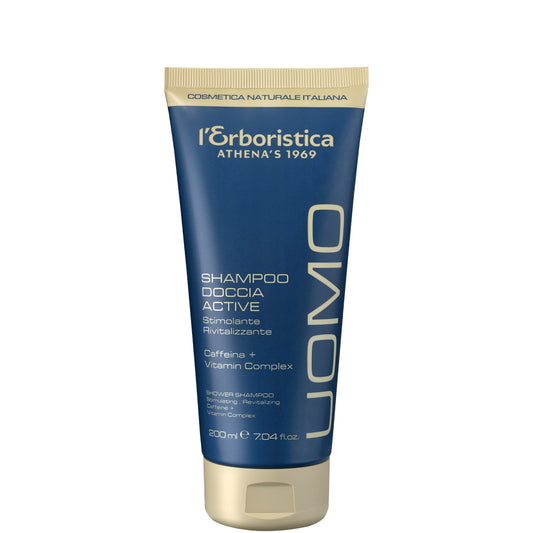 L'Erboristica Caffeina e Vitamin Complex Shampoo Doccia Active UOMO