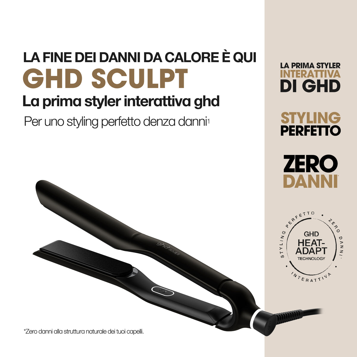ghd Sculpt styler - piastra per capelli nera