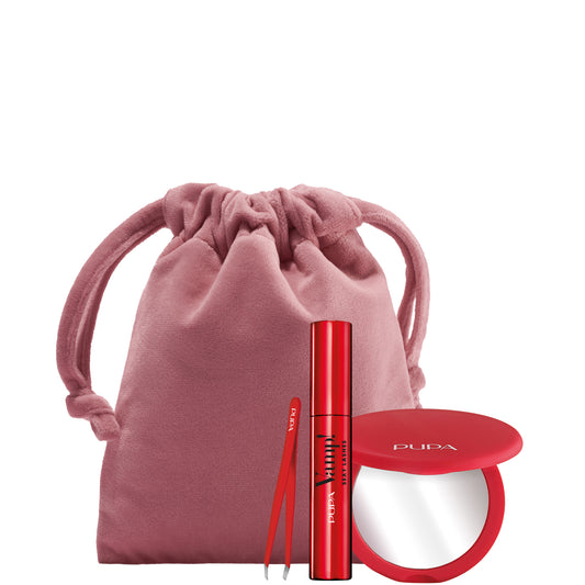 Vamp! Sexy Lashes Mascara + Pinzetta + Specchietto Confezione