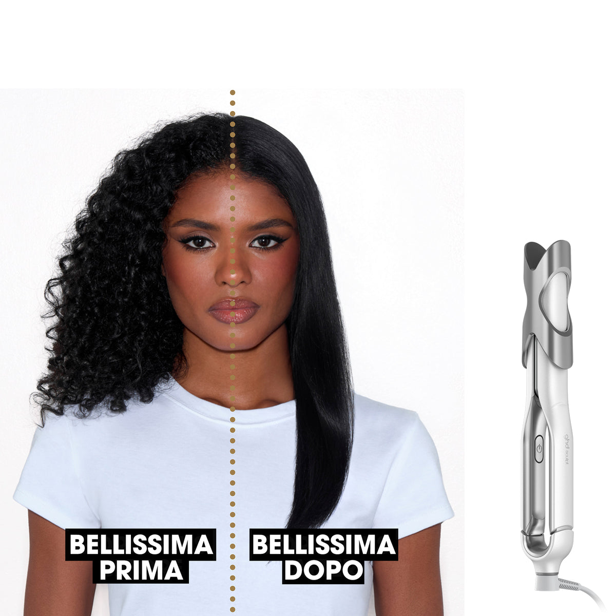 ghd Sculpt styler - piastra per capelli bianca