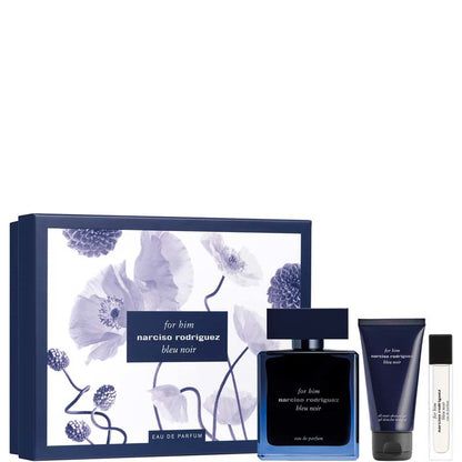 Narciso Rodriguez For Him Bleu Noir EDP Confezione 100 ML Eau de Parfum + 50 ML Shower Gel + 10 ML Travel Spray Eau de Parfum