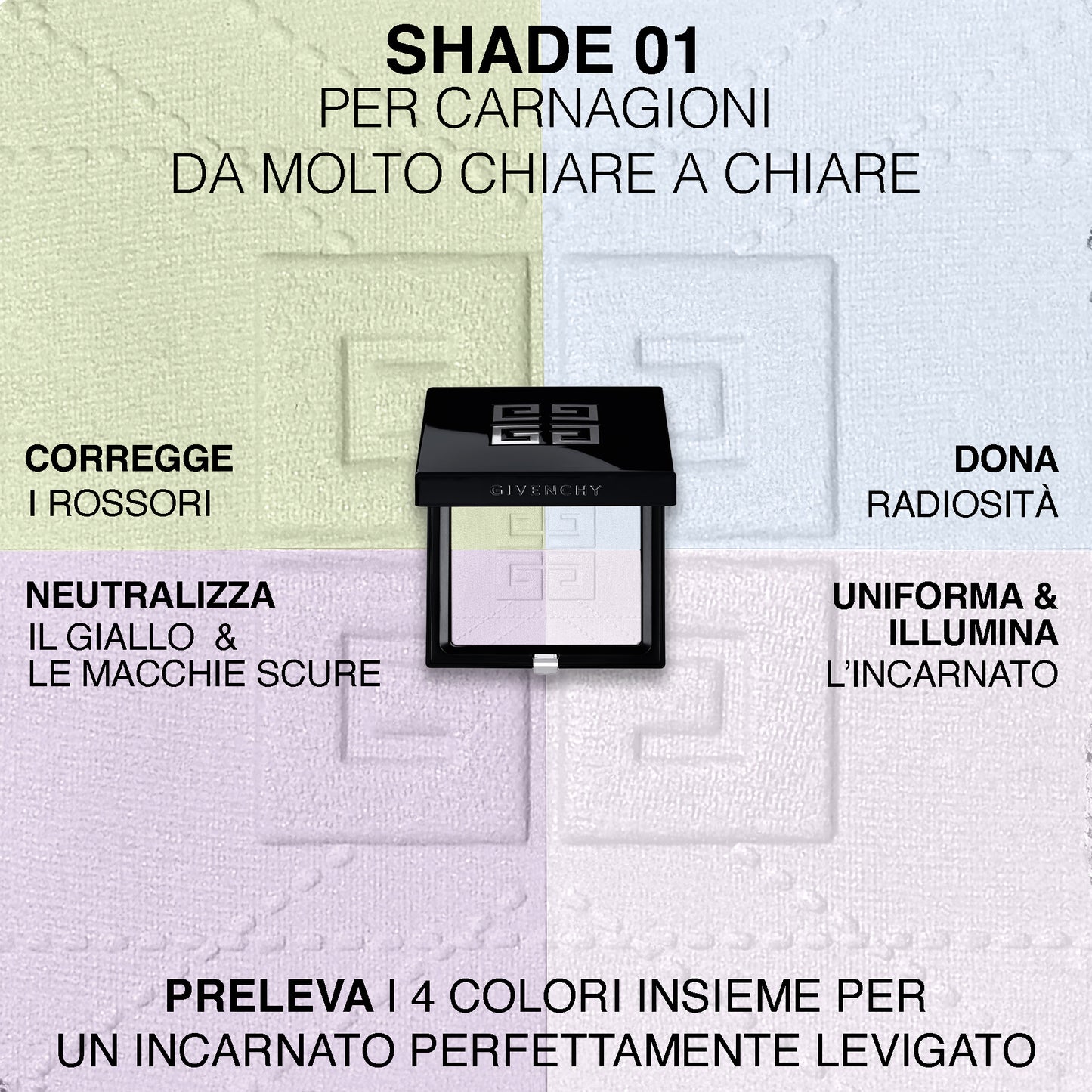 Prisme Libre 4 Color Pressed Powder