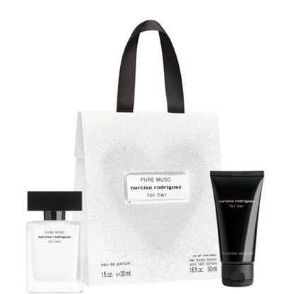 Narciso Rodriguez For Her Pure Musc Confezione 30 ML Eau de Parfum + 50 ML Body Lotion