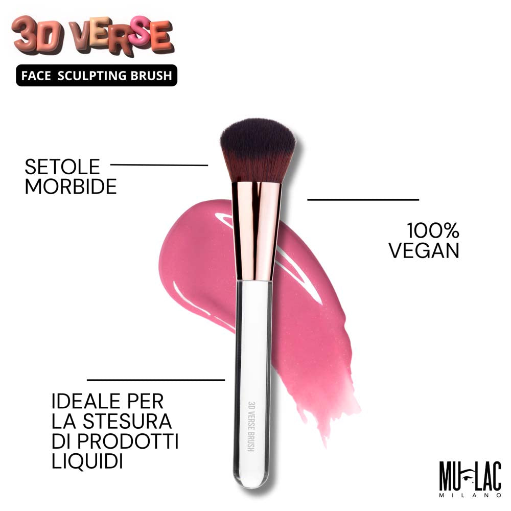 Mulac 3DVERSE Brush Pennello Sculpting Viso 20