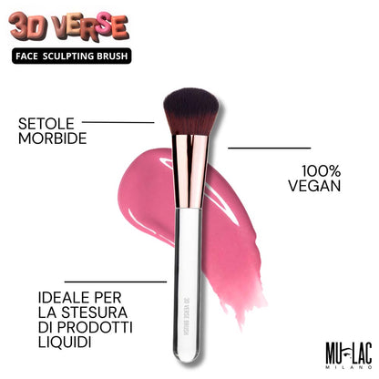 Mulac 3DVERSE Brush Pennello Sculpting Viso 20
