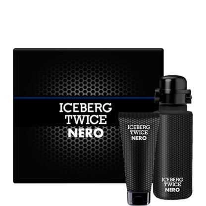 Iceberg Twice Nero For Him Confezione 125 ML Eau de Toilette + 100 ML Shower Gel