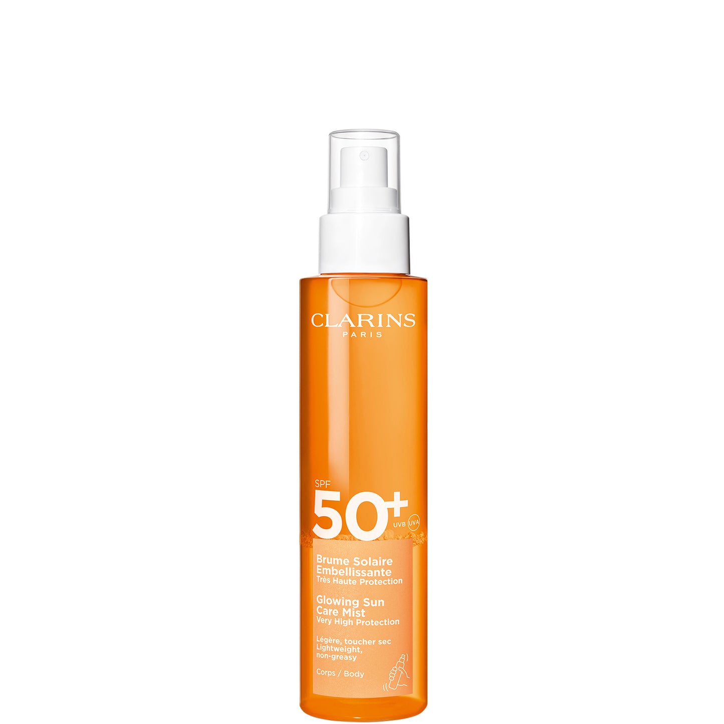 Brume Solaire Embellissante Très Haute Protection SPF 50+ Corps