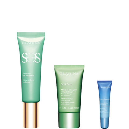 SOS PRIMER 04 GREEN – Rossori Confezione 30 ML Primer Viso n. 04 Verde + 15 ML Maschera Viso + 3 ML Balsamo Labbra