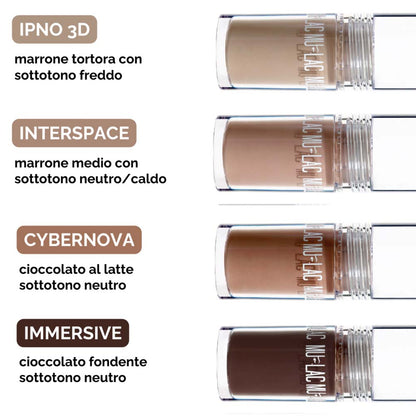 Mulac 3DVERSE - Matt Liquid Contouring Cll Over Face