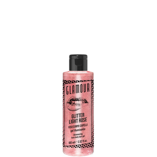 Glamour Glitter Light Rose Gel Illuminante Viso Corpo Capelli