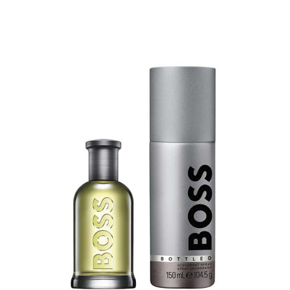 BOSS Bottled Eau de Toilette Cofanetto 50 ML Eau de Toilette + 150 ML Deodorante Spray