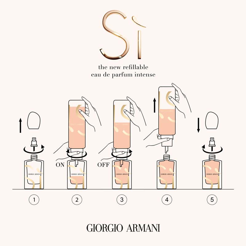 Armani Sì Eau De Parfum Intense 100 ML Ricarica